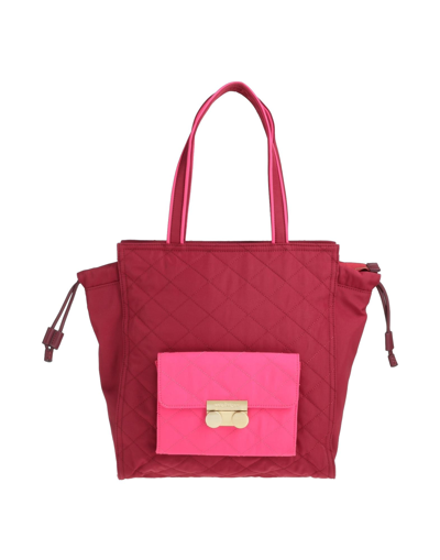 Shop Maliparmi Handbags In Brick Red