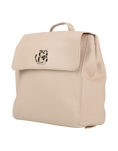 Shop Baldinini Backpacks In Light Brown