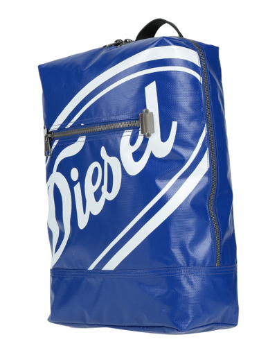 Shop Diesel Backpacks In Blue