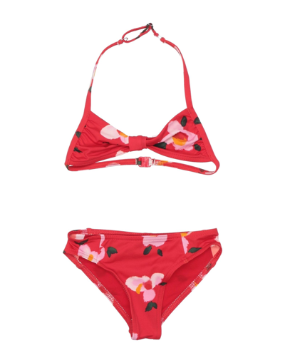 Shop Banana Moon Toddler Girl Bikini Red Size 6 Polyamide, Elastane