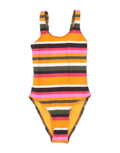 Shop Banana Moon Toddler Girl One-piece Swimsuit Orange Size 4 Polyamide, Elastane
