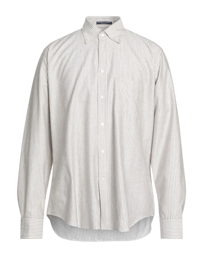 Shop B.d.baggies B. D.baggies Man Shirt Grey Size Xl Cotton