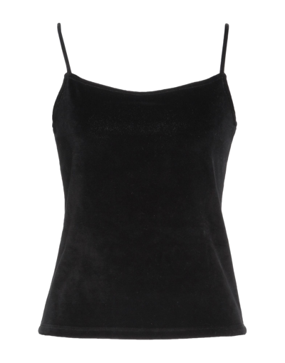 Shop Na-kd Woman Top Black Size Xxs Cotton, Polyester