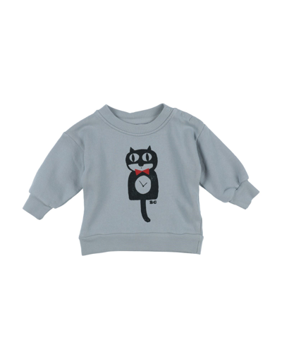 Shop Bobo Choses Newborn Sweatshirt Sky Blue Size 3 Organic Cotton