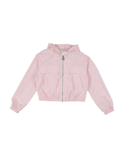 Shop Michael Michael Kors Sweatshirts In Light Pink