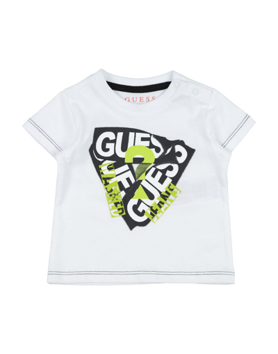 Guess T-shirts In White