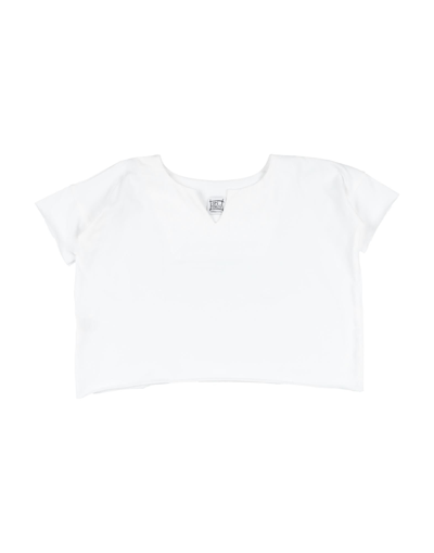 Shop Orimusi Toddler Girl T-shirt White Size 4 Cotton, Elastane