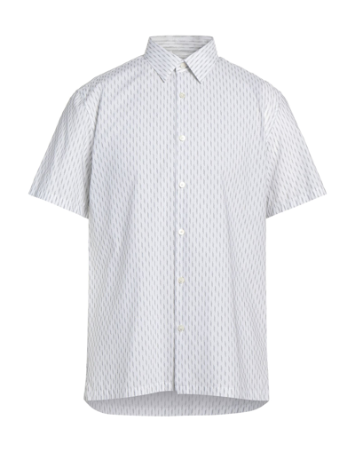 Shop Theory Man Shirt White Size Xl Cotton