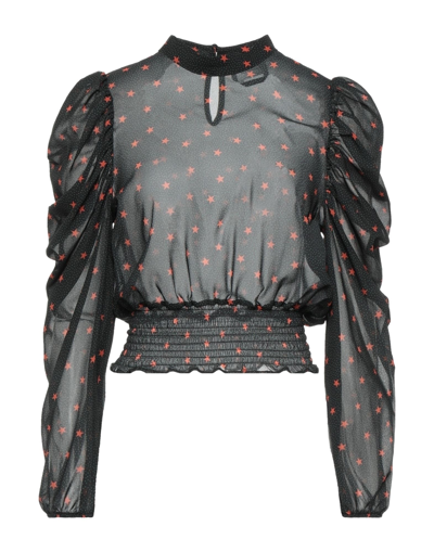 Shop Berna Woman Top Black Size S Polyester