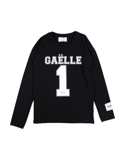 Shop Gaelle Paris T-shirts In Black