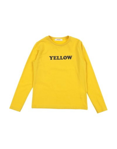 Shop Vicolo T-shirts In Yellow