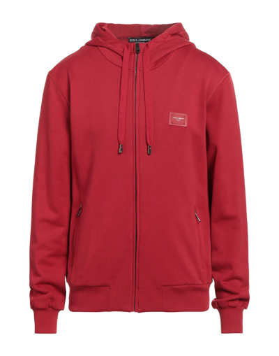 Dolce & Gabbana Sweatshirts In Red