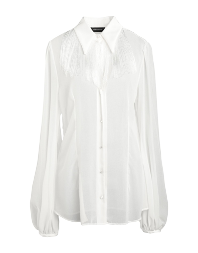 Shop Les Bourdelles Des Garçons Shirts In White