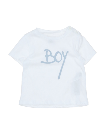 Shop Douuod Newborn Boy T-shirt White Size 0 Cotton