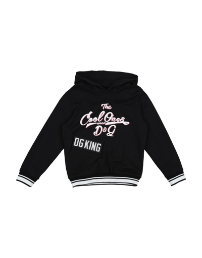 Shop Dolce & Gabbana Toddler Boy Sweatshirt Black Size 7 Cotton, Polyester, Wool, Acrylic, Viscose