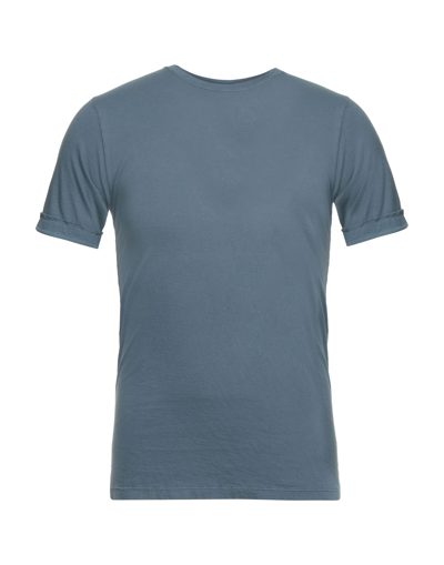 Shop Zanone T-shirts In Pastel Blue
