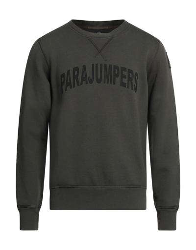 Shop Parajumpers Sweatshirts In Dark Green
