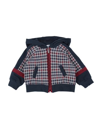 Shop Aletta Newborn Boy Sweatshirt Midnight Blue Size 3 Cotton, Polyester, Acrylic