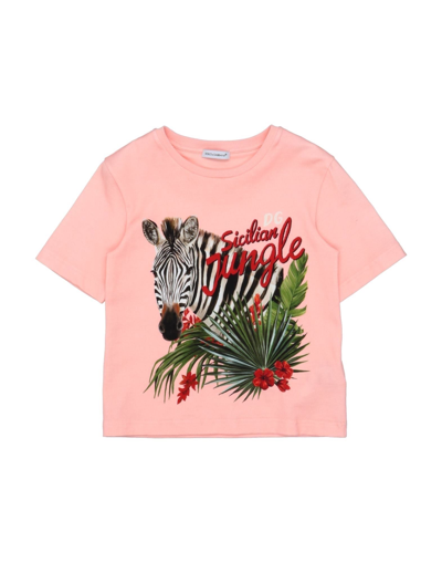Dolce & Gabbana T-shirts In Pink