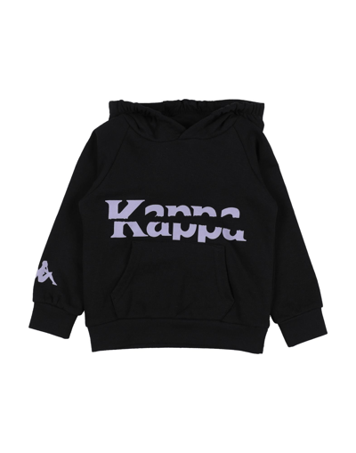 Shop Kappa Toddler Boy Sweatshirt Black Size 5 Cotton, Polyester
