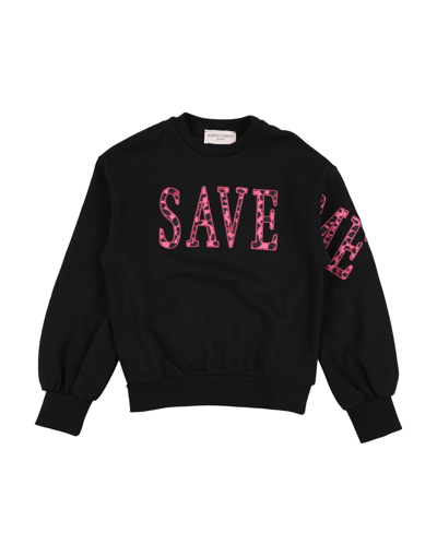 Shop Alberta Ferretti Sweatshirts In Black