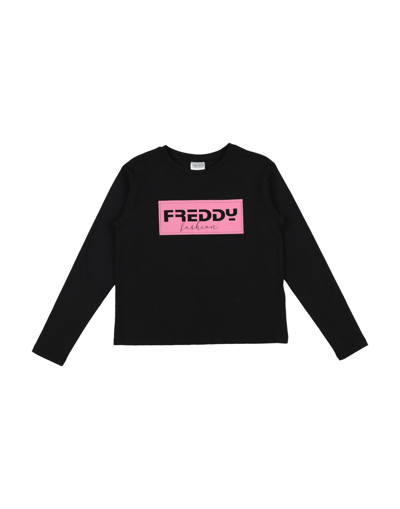Shop Freddy T-shirts In Black