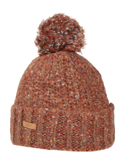 Shop Barts Woman Hat Rust Size Onesize Acrylic, Polyester, Polyamide, Wool In Red