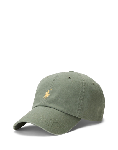 Shop Polo Ralph Lauren Hats In Military Green