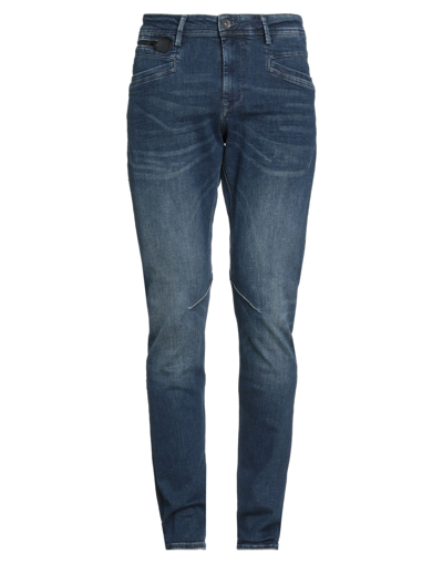 Garcia Man Jeans Blue Size 28w-32l Cotton, Elastane In Blue