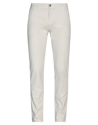 Shop Nicwave Man Pants Light Grey Size 40 Cotton, Elastane