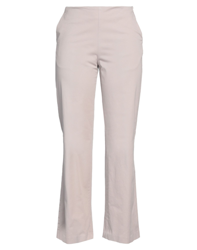 Shop Altea Woman Pants Light Grey Size 10 Cotton, Elastane