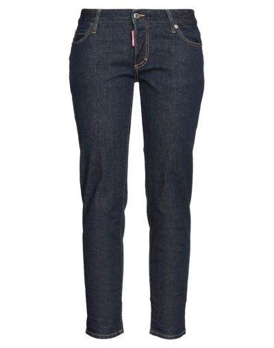 Dsquared2 B-icon Jennifer Crop Jean In Blue