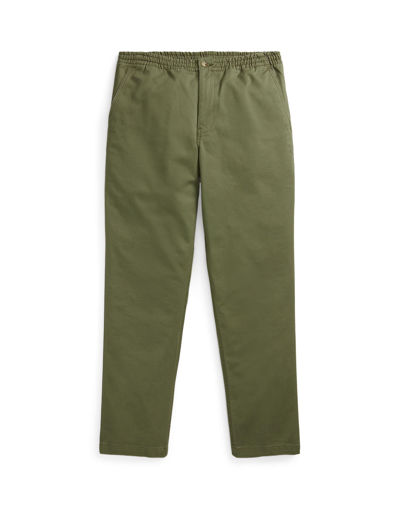 Shop Polo Ralph Lauren Stretch Classic Fit Polo Prepster Pant Man Pants Military Green Size M Cotton, Ela