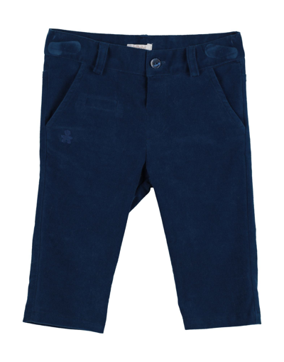 Shop Le Bebé Pants In Slate Blue