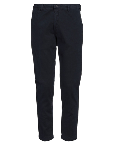 Shop Simon Venäjän Man Pants Midnight Blue Size 34 Cotton, Elastane