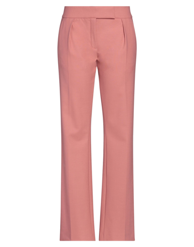 Shop Eleventy Woman Pants Pastel Pink Size 2 Polyester, Wool, Elastane
