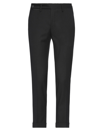 Shop Eredi Del Duca Man Pants Black Size 28 Cotton, Rayon, Elastane