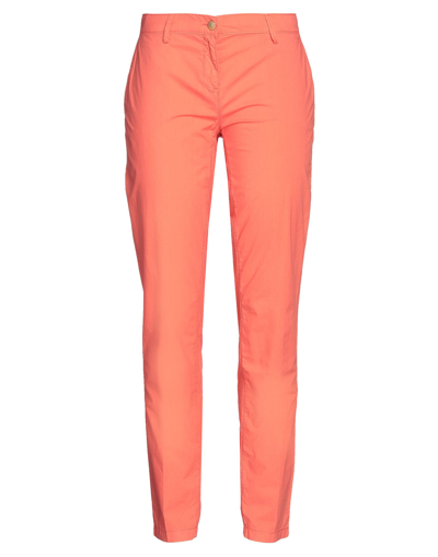 Shop Trussardi Jeans Woman Pants Orange Size 26 Cotton