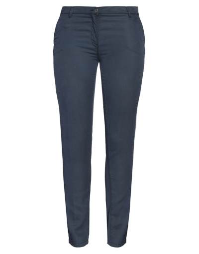 Shop Trussardi Jeans Woman Pants Midnight Blue Size 29 Lyocell