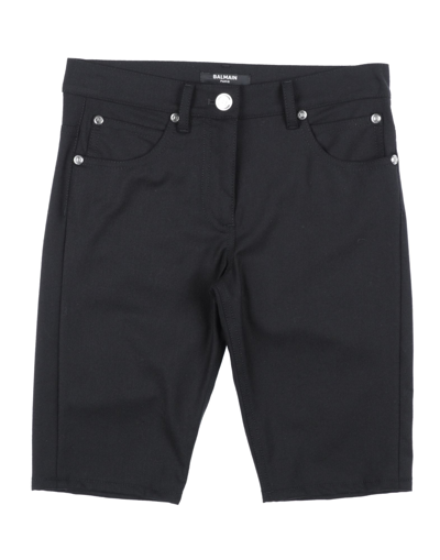 Shop Balmain Shorts & Bermuda Shorts In Black