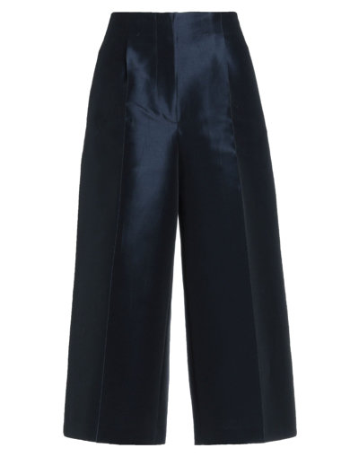 Shop Seventy Sergio Tegon Woman Pants Midnight Blue Size 6 Cotton, Polyamide