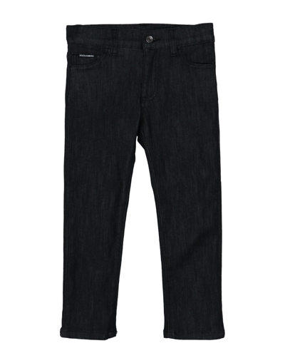Shop Dolce & Gabbana Toddler Boy Jeans Black Size 7 Cotton, Elastane, Polyester, Viscose