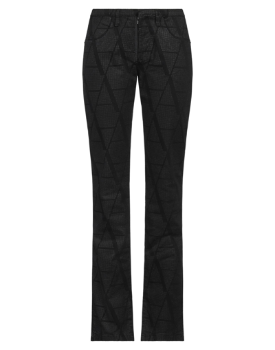 Shop Actitude By Twinset Woman Jeans Black Size 31 Cotton, Elastomultiester, Elastane