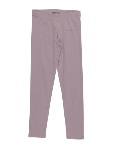 Shop John Richmond Toddler Girl Leggings Light Purple Size 6 Cotton, Elastane