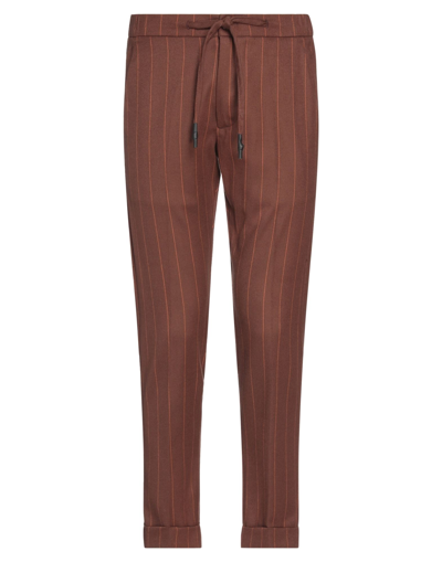 Shop Ricardo Garcia Man Pants Brown Size 38 Wool