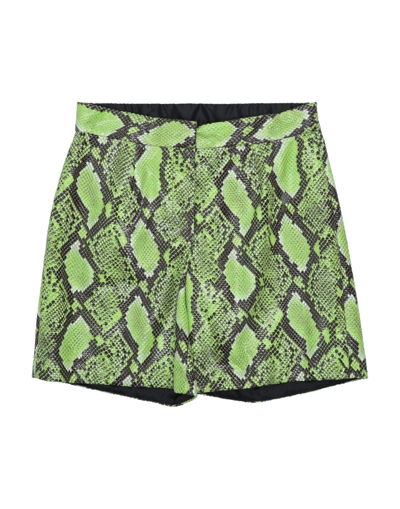 Shop Dolce & Gabbana Toddler Girl Shorts & Bermuda Shorts Acid Green Size 7 Polyester, Polyamide