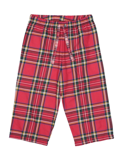 Shop Mc2 Saint Barth Toddler Boy Pants Red Size 6 Cotton, Pes - Polyethersulfone
