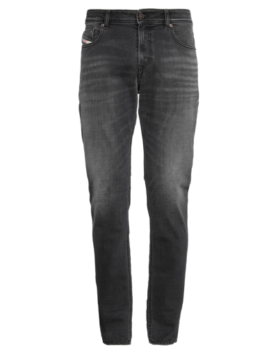 Shop Diesel Man Denim Pants Black Size 31w-32l Cotton, Polyester, Elastane