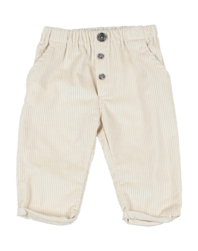 Shop Aletta Newborn Boy Pants Ivory Size 3 Cotton In White
