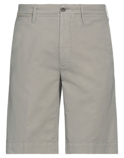 Shop Incotex Shorts & Bermuda Shorts In Sage Green